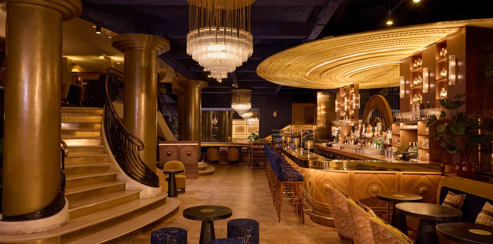 Façade du restaurant-bar parisien